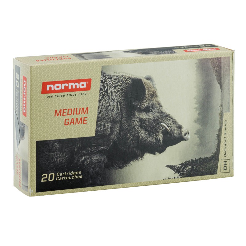 Balle de chasse NORMA - cal.7 x 64 - ogive Vulkan - boite de 20 - 170 GR - 11.02 g