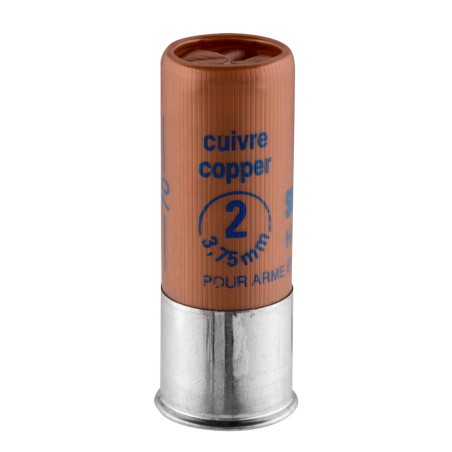 Cartouche de chasse FOB Sweet copper magnum - cal.12/76 - boite de 25 - N° de plomb 2 - 40 g