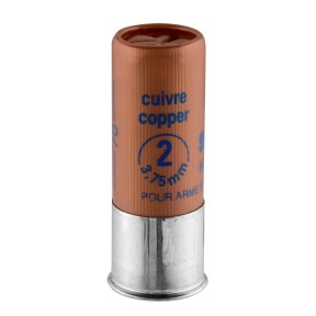 Cartouche de chasse FOB Sweet copper magnum - cal.12/76 - boite de 25 - N° de plomb 4 - 40 g