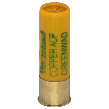Cartouche de chasse VOUZELAUD Copper ACP greenwad tube plastique - cal.20/67 - boite de 10 - N° de plomb 4 - 20 g