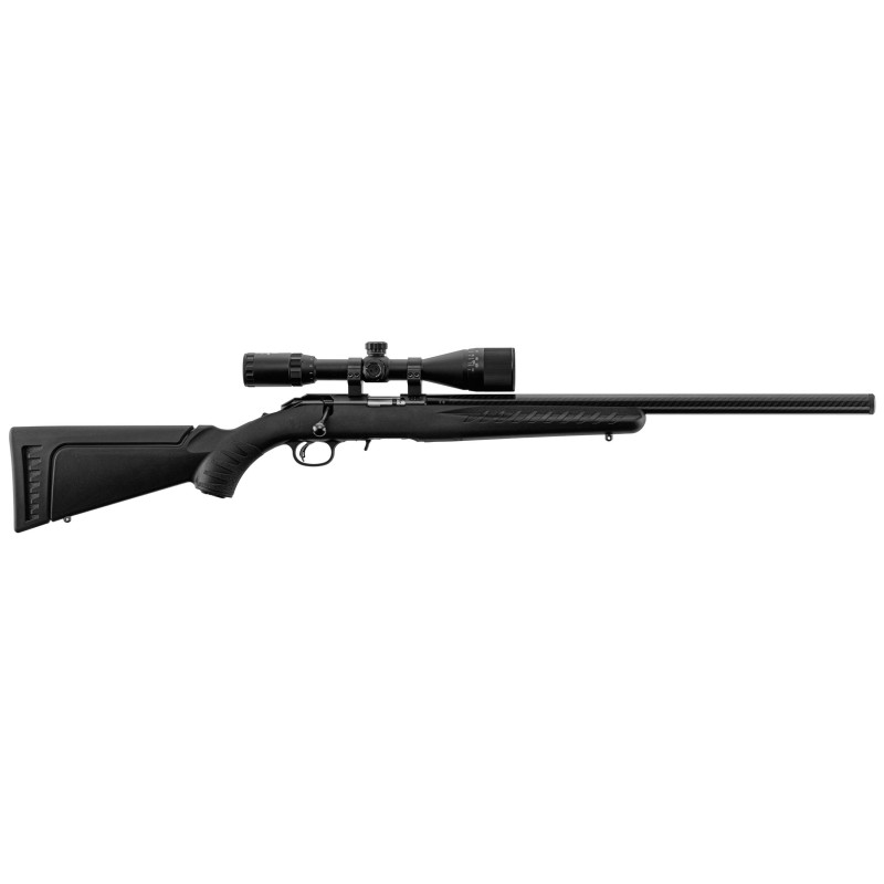 Carabine à verrou RUGER American rimfire - cal. 22 LR - canon 56 cm - 10+1 coups + lunette 3-9X40