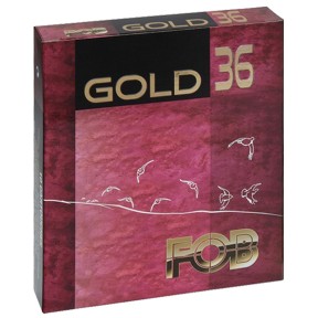Cartouche de chasse FOB Gold 36 - cal.12/70 - boite de 10 - N° de plomb 1 - 36 g