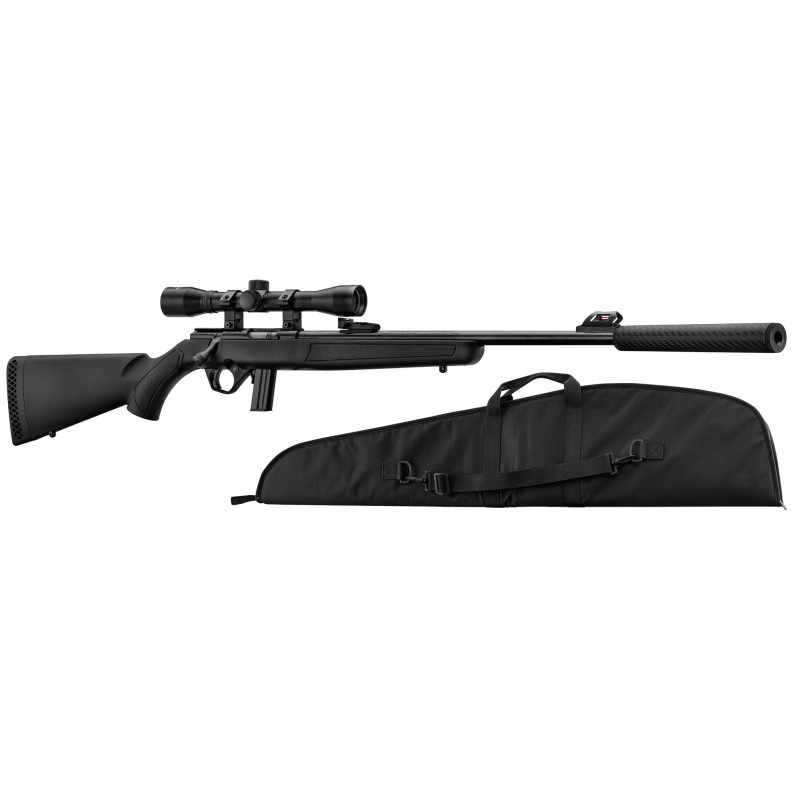 Pack carabine de chasse MOSSBERG Plinkster - cal.22 LR - canon 46 cm - 11 coups