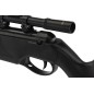 Pack carabine à air comprimé BEEMAN Bay Cat + lunette 4x2 + plomb + cibles - cal.4.5 mm - 16 J - canon 48 cm