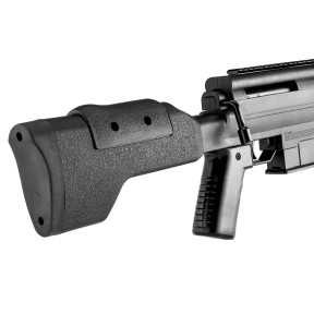 Carabine à air comprimé BLACK OPS Sniper + lunette + bipied + modérateur de son - cal.4.5 mm - 19.9 J - canon 46 cm - 1 coup